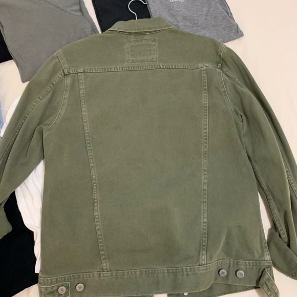 Green Denim Jacket - Picture 2 of 2
